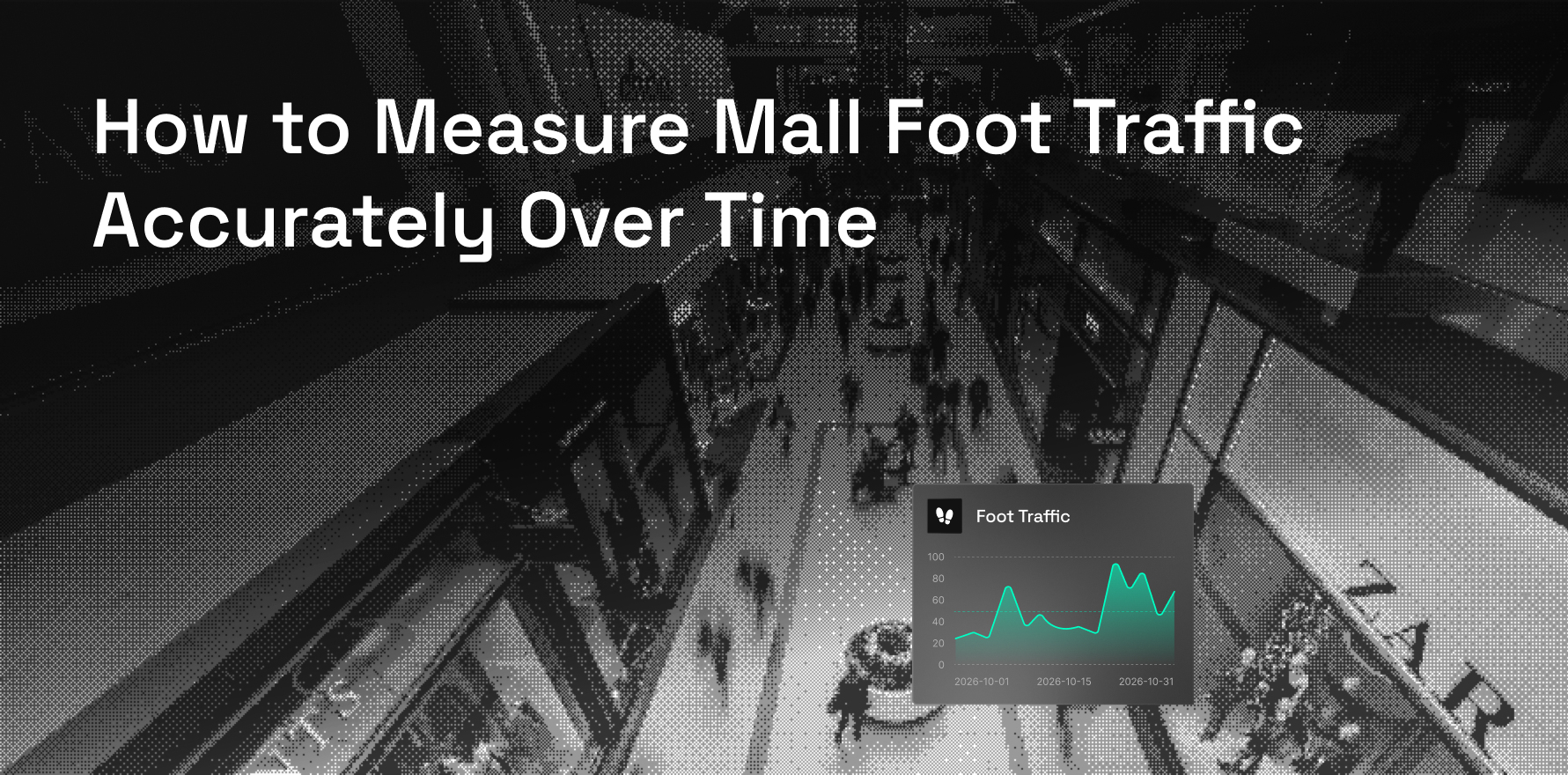 How to Measure Mall Foot Traffic Accurately Over Time
