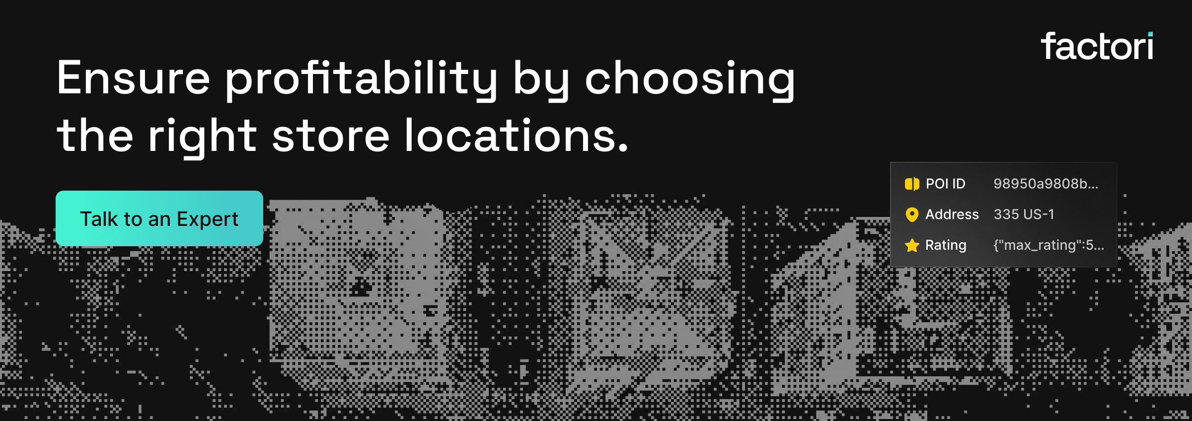 Select retail sites that ensure profit and reduce risk