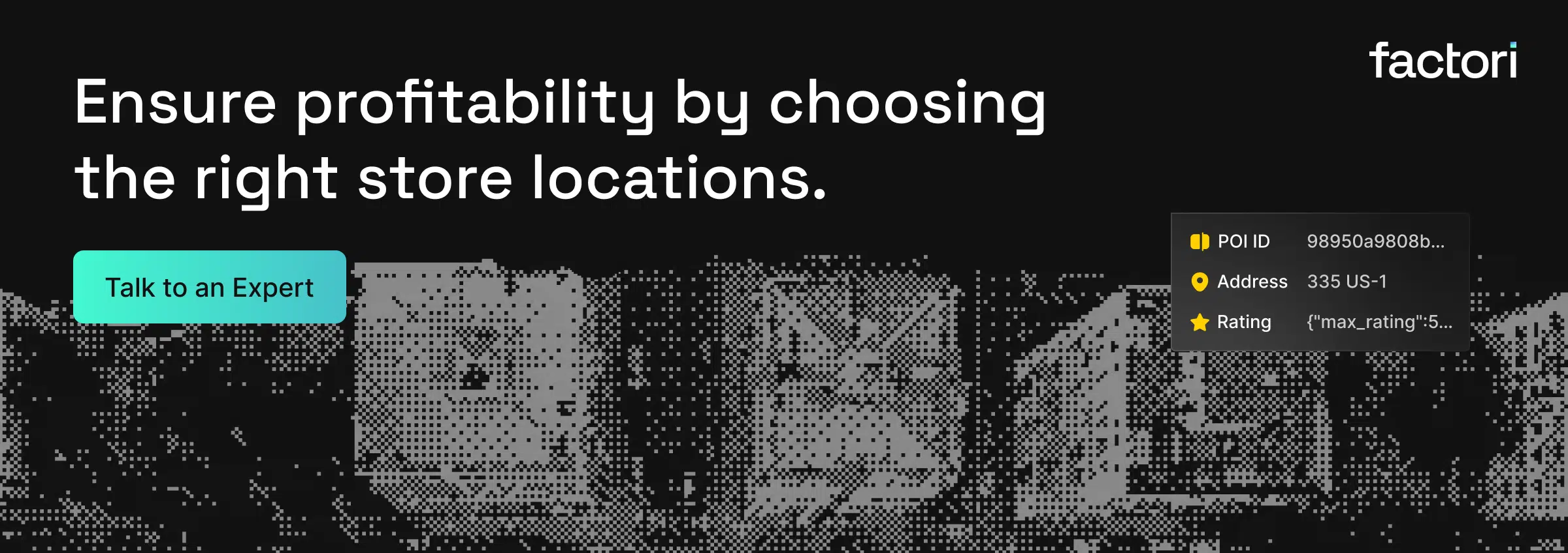 Select retail sites that ensure profit and reduce risk